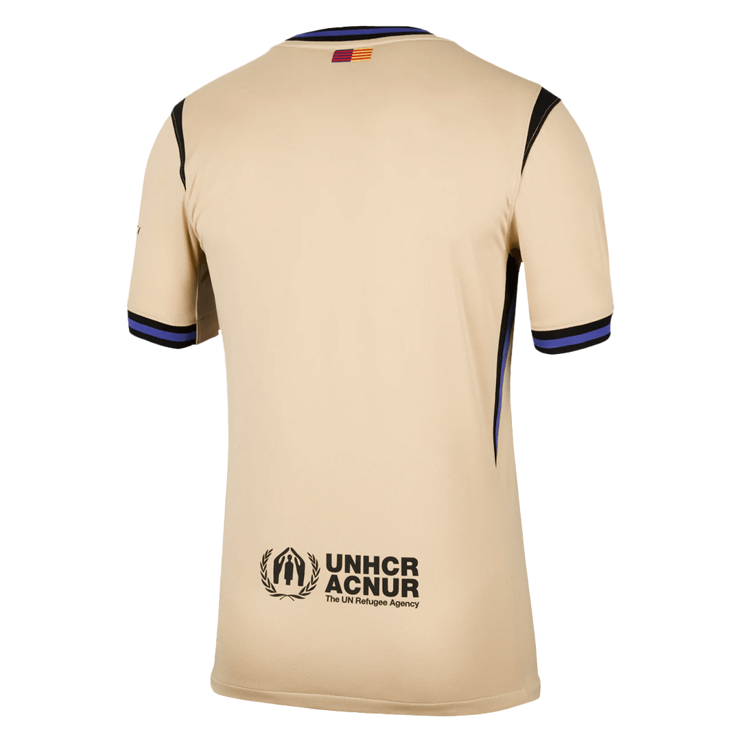 Barcelone Extérieur Maillot 2025/26 Jaune