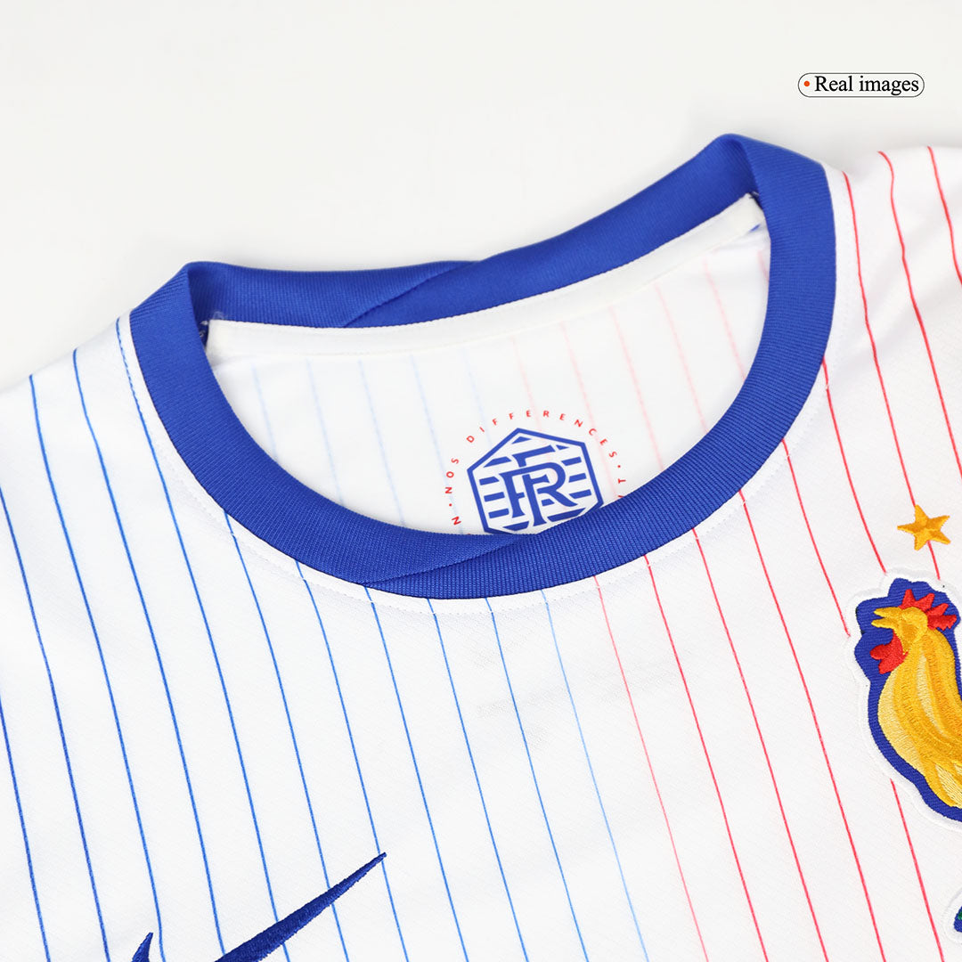 MBAPPE #10 France Extérieur Maillot 2024 Blanc