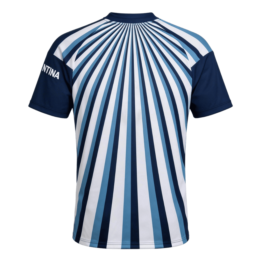 Argentine Pre-Match Maillot 2026 Bleu marine Grande Taille