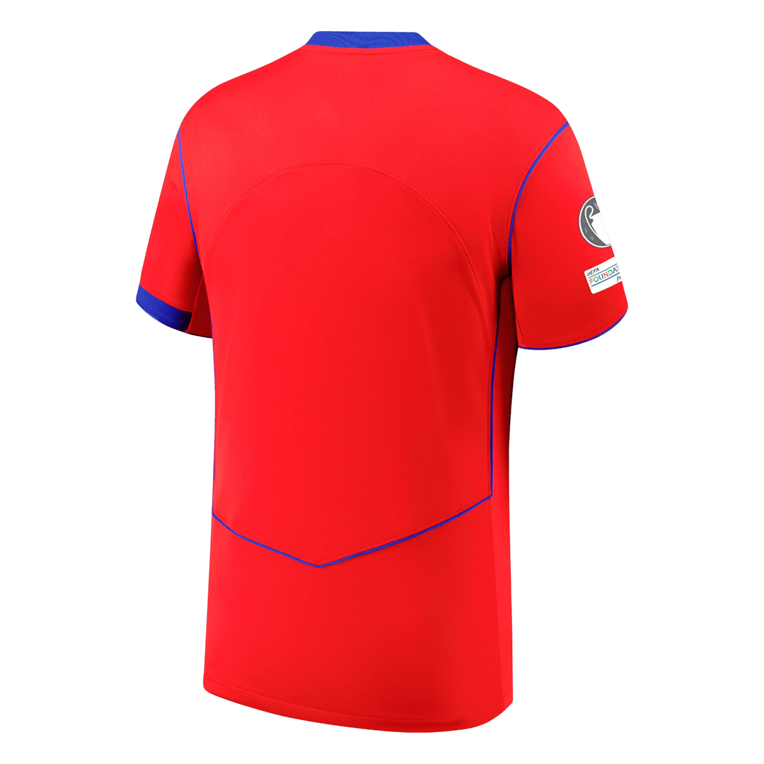 Les Parisiens Third Maillot 2025/26 Rouge Grande Taille