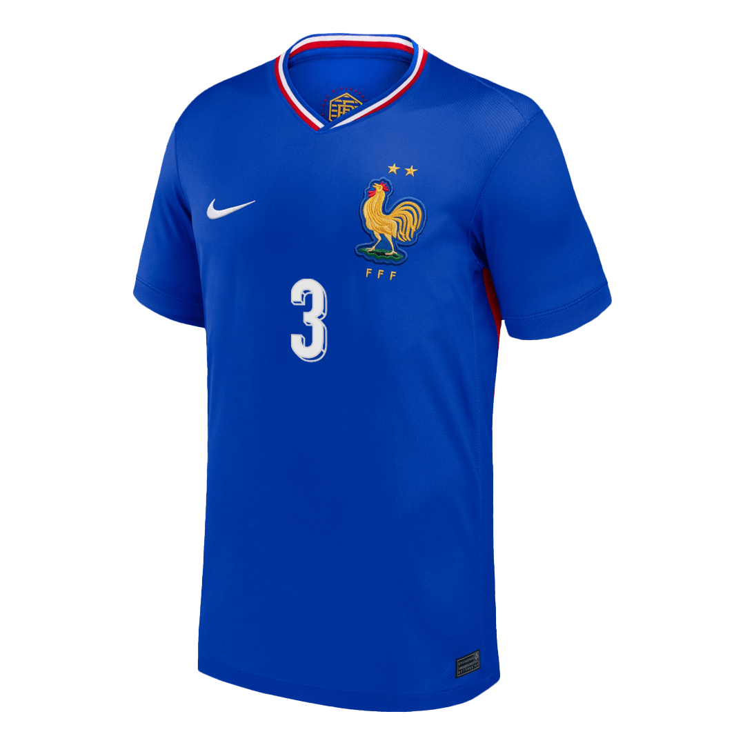 MENDY #3 France Domicile Maillot 2024 Bleu