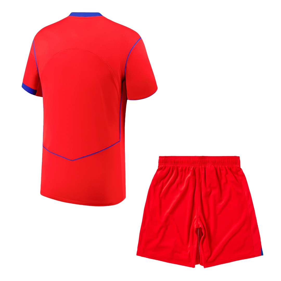 Les Parisiens Third Maillot Kit 2025/26 Rouge