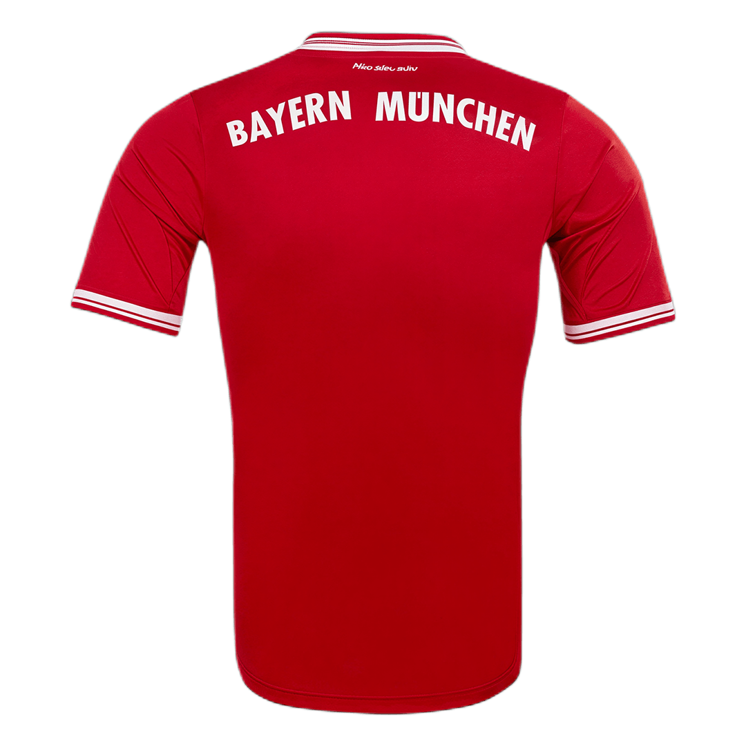 Retro Bayern Munich Domicile Maillot 2013/14 Rouge