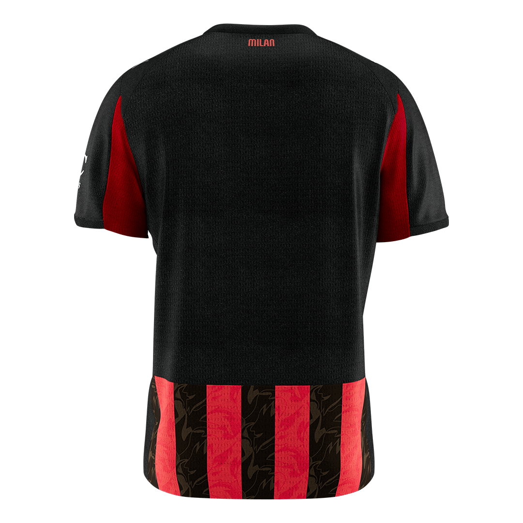 AC Milan Domicile Maillot 2025/26 Rouge&Noir - Super