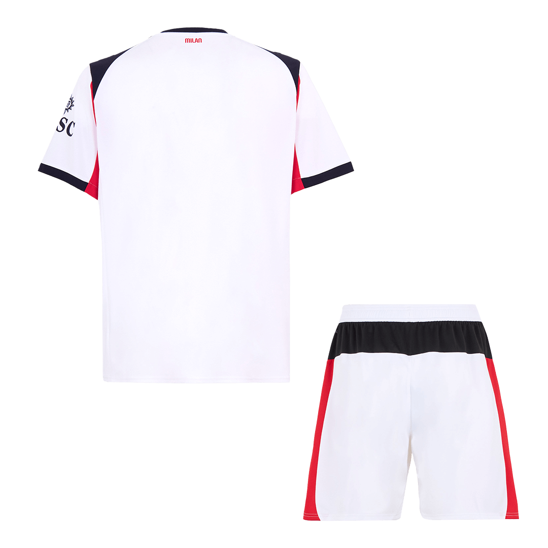 AC Milan Extérieur Maillot Kit 2025/26 Blanc