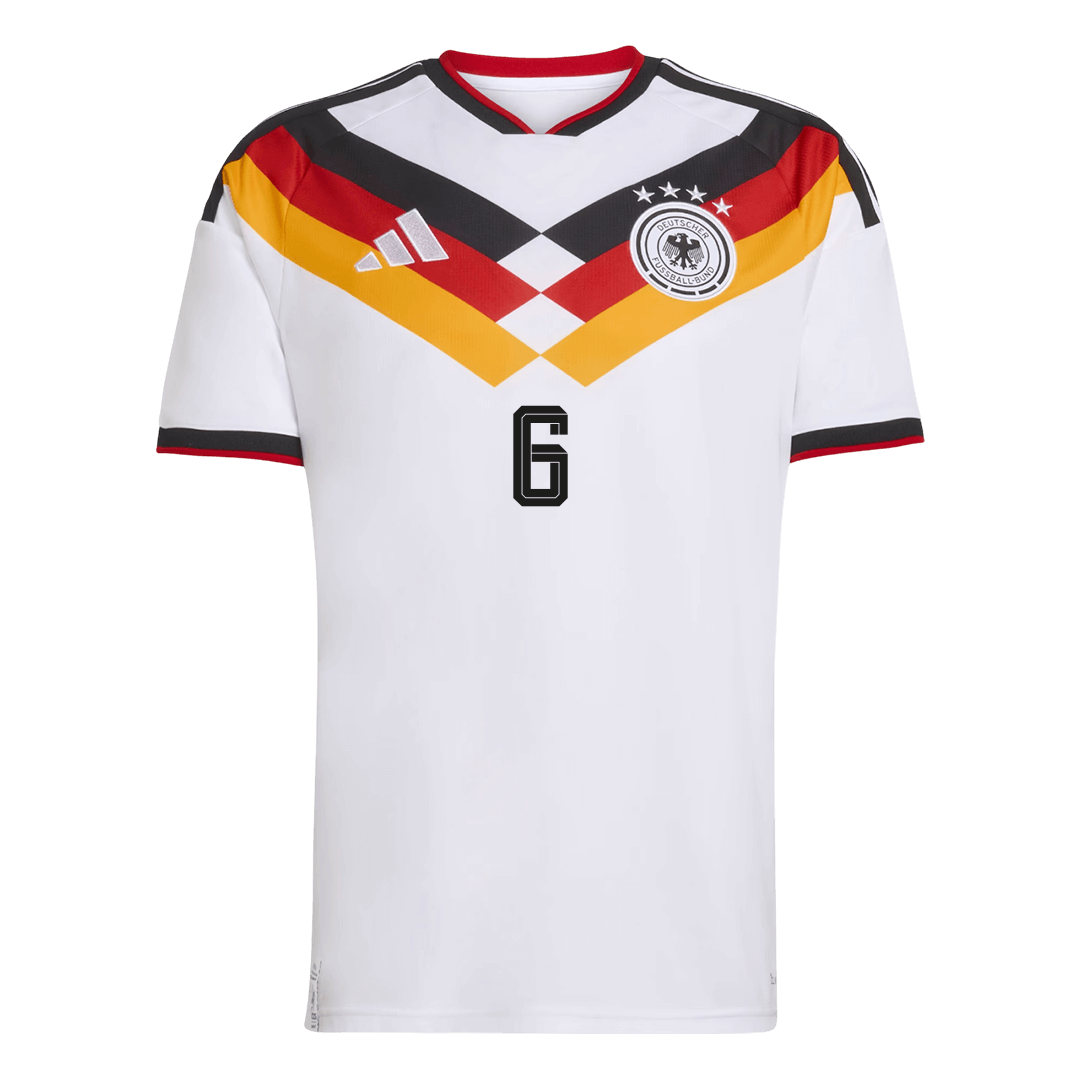 KIMMICH #6 Allemagne Domicile Maillot 2026 Blanc