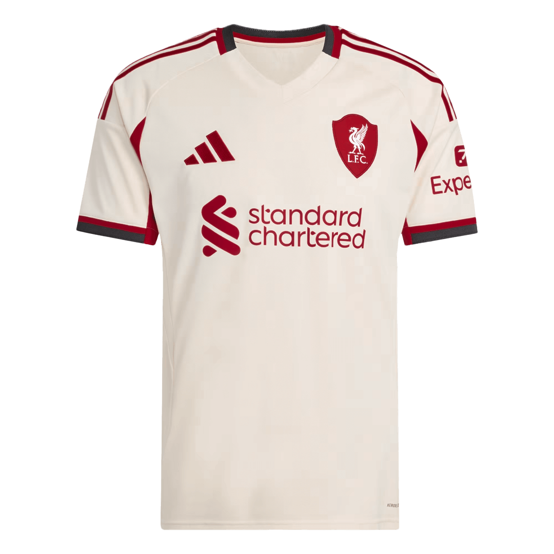 ISAK #9 Liverpool Extérieur Maillot 2025/26 Blanc