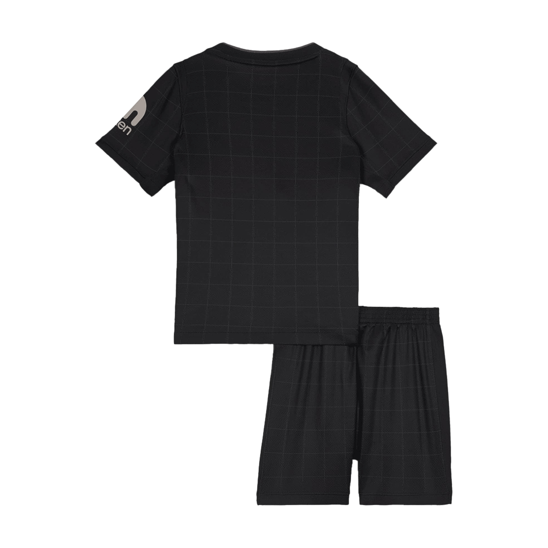 Tottenham Hotspur Extérieur Maillot Kit 2025/26 Enfant Noir