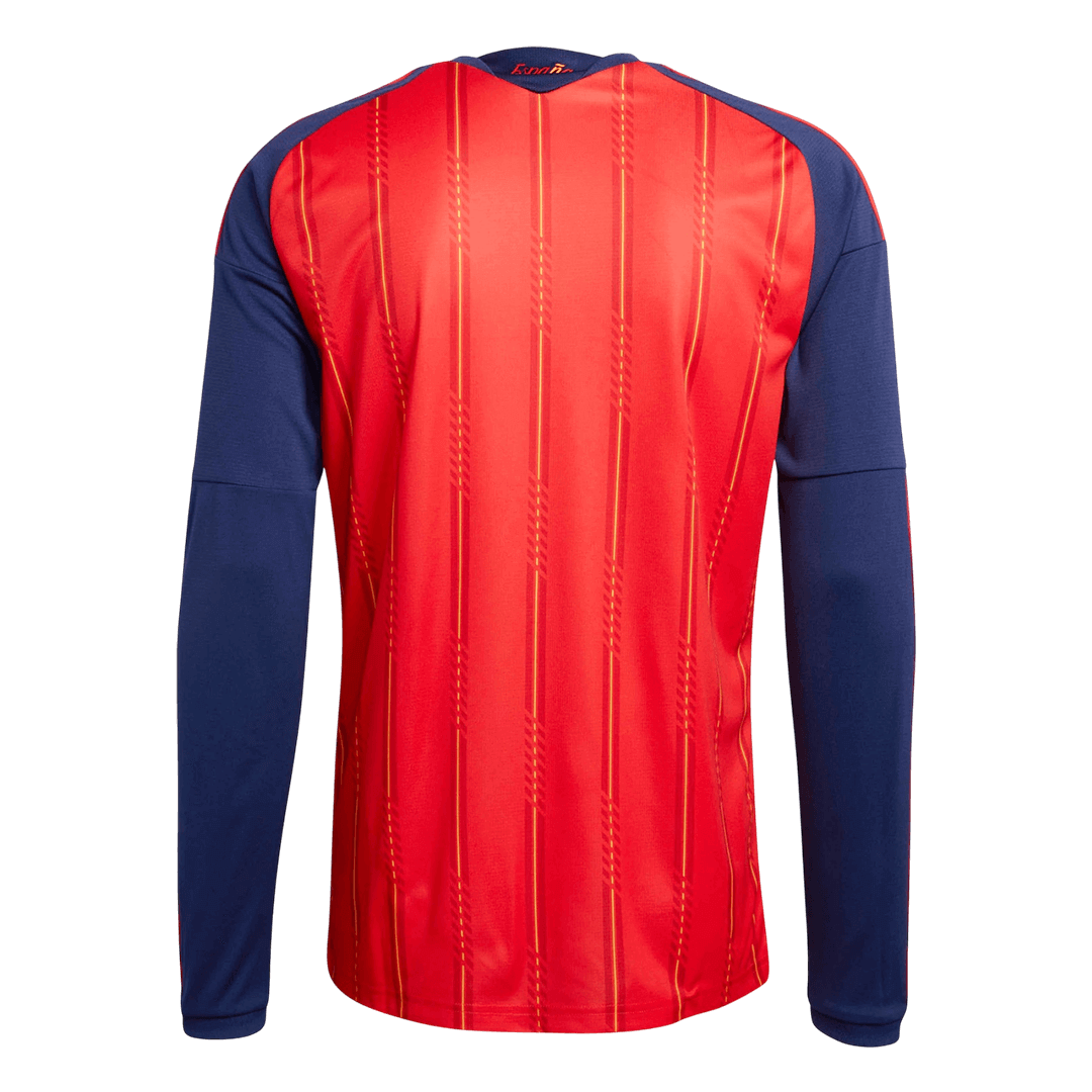 Espagne Domicile Maillot Manches Longues 2026 Rouge
