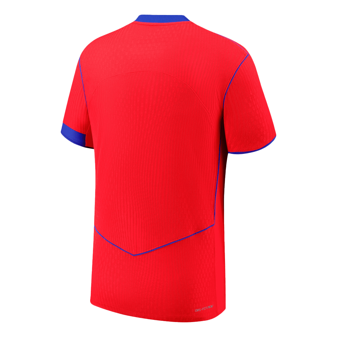 Les Parisiens Third Maillot 2025/26 Rouge Joueur Grande Taille
