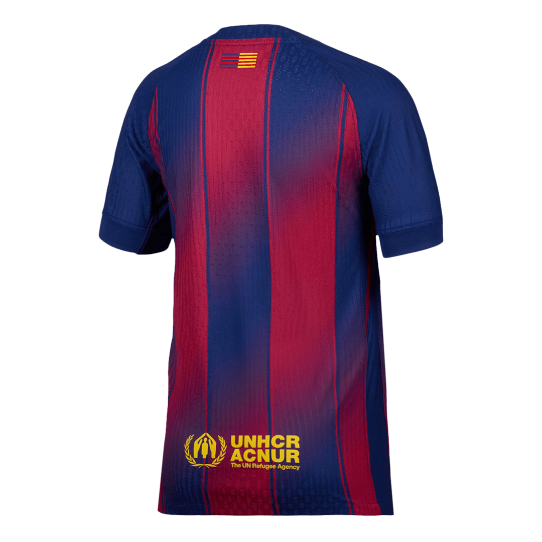 Barcelone Domicile Maillot 2025/26 Rouge&Bleu Joueur