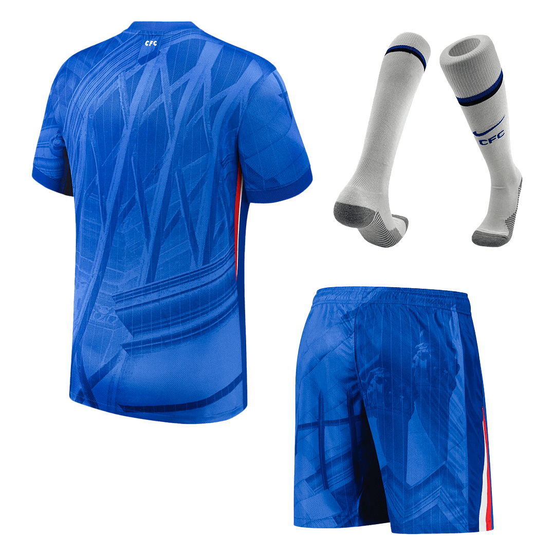 Men Chelsea Domicile Maillot Kit 2025/26 Bleu - Super