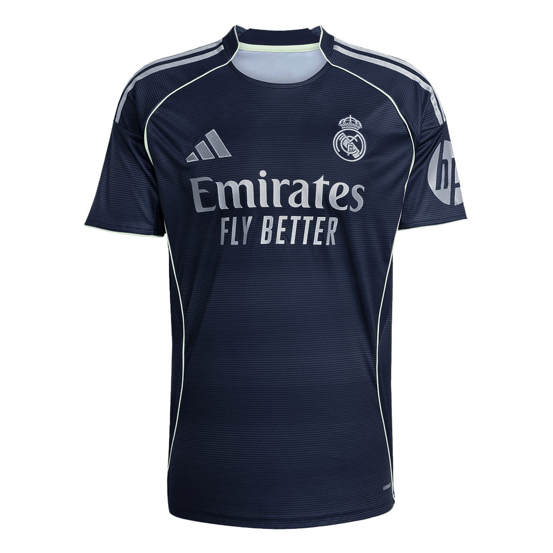 MBAPPÉ #10 Real Madrid Extérieur Maillot 2025/26 Bleu marine - Super