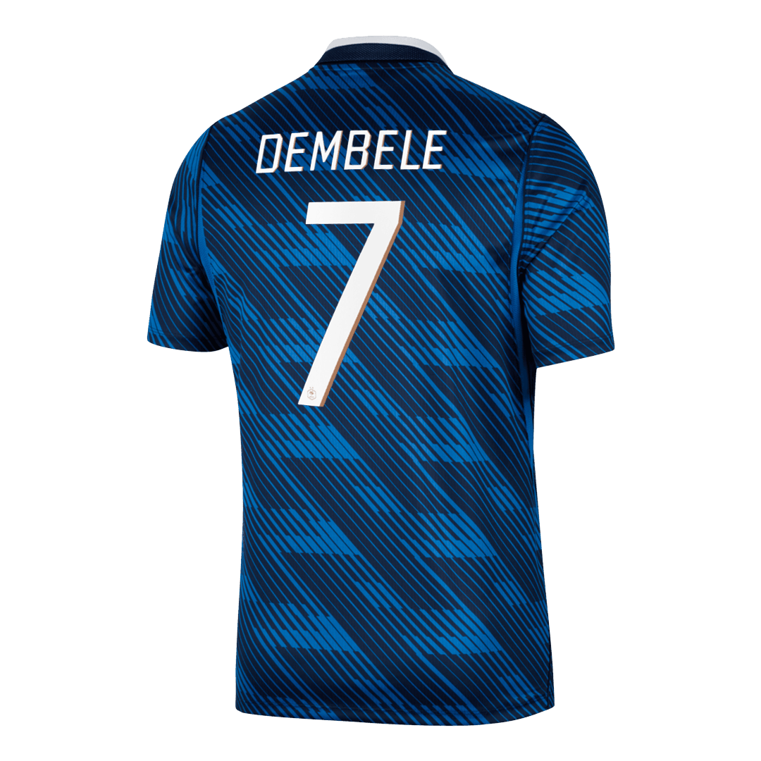 DEMBELE #7 France Domicile Maillot 2026 Bleu