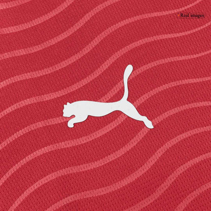 Portugal Domicile Maillot Manches Longues 2026 Rouge