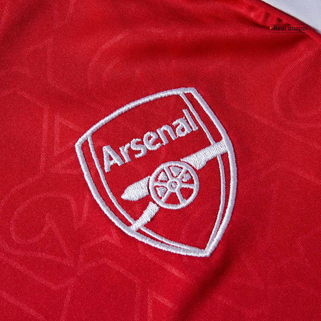 Arsenal Domicile Maillot Kit 2025/26 Enfant Rouge