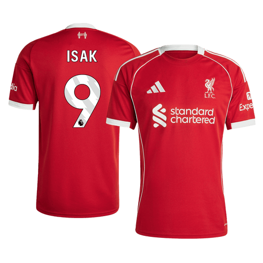 ISAK #9 Liverpool Domicile Maillot 2025/26 Rouge