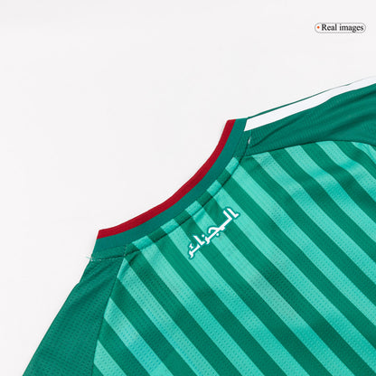 Algérie Extérieur Maillot 2026 Vert Joueur