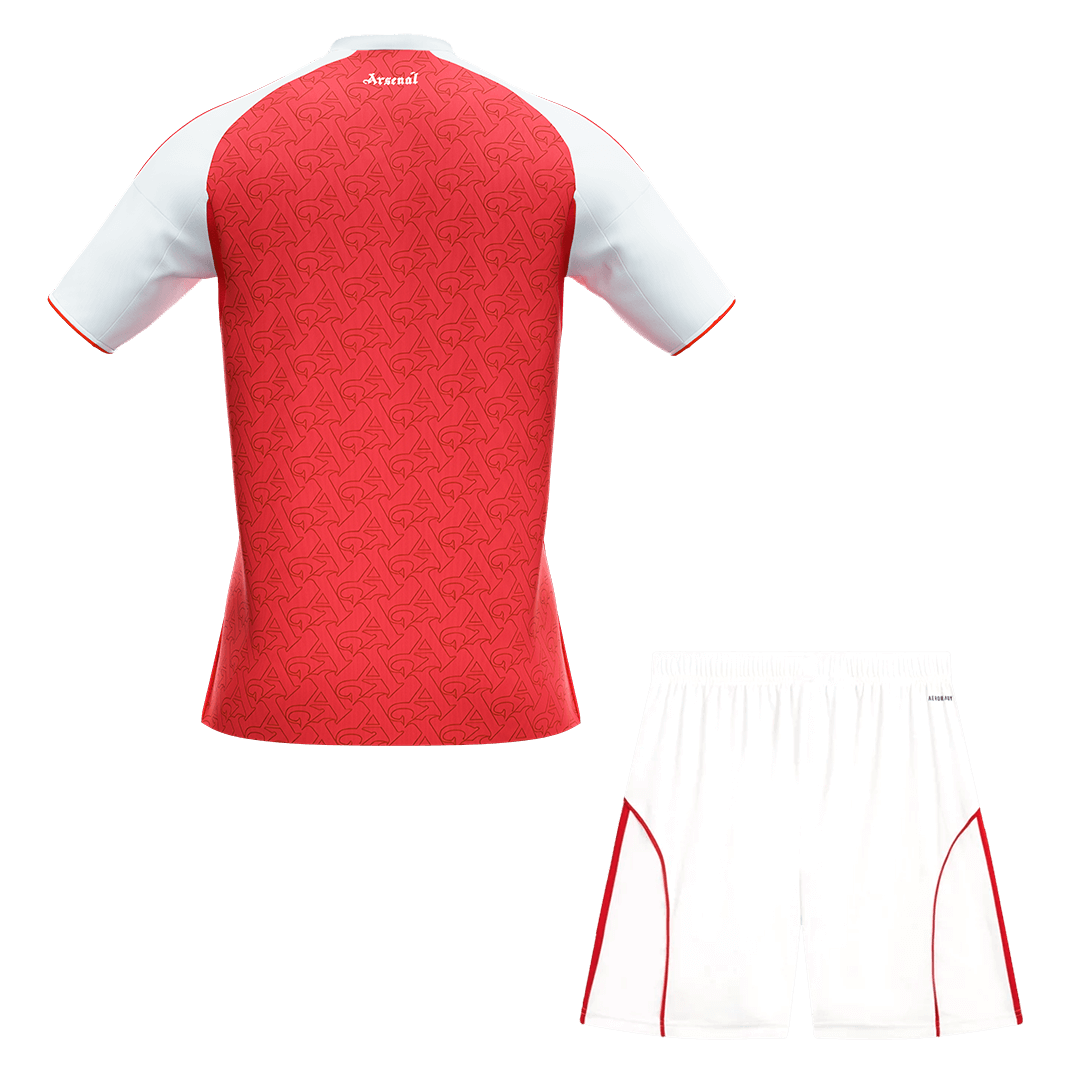 Men Arsenal Domicile Maillot Kit 2025/26 Rouge - Super