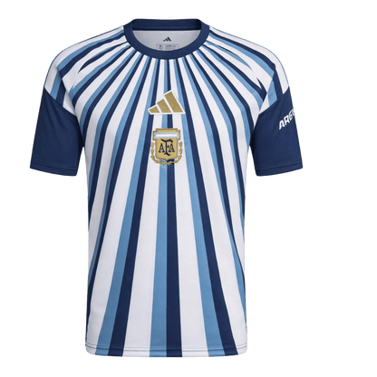 Argentine Pre-Match Maillot 2026 Bleu marine Grande Taille
