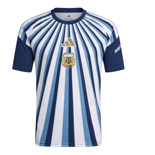 Argentine Pre-Match Maillot 2026 Bleu marine Grande Taille