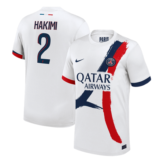 HAKIMI #2 Les Parisiens Extérieur Maillot 2025/26 Blanc