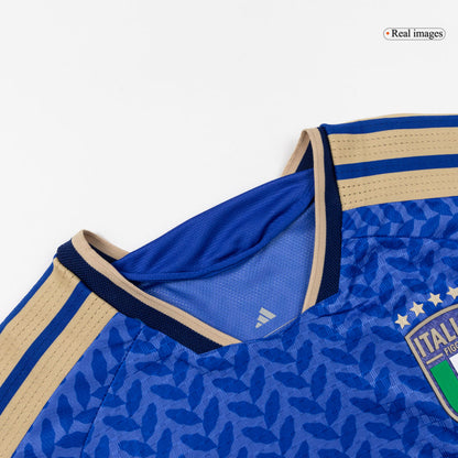 BASTONI #23 Italie Domicile Maillot 2026 Bleu Joueur