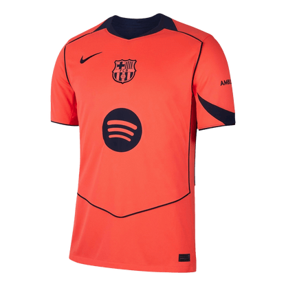 Barcelone Third Maillot Kit 2025/26 Orange