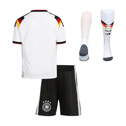 Allemagne Domicile Maillot Kit 2026 Enfant Blanc