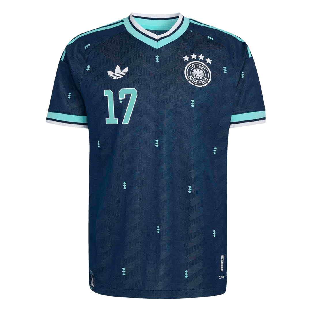 WIRTZ #17 Allemagne Extérieur Maillot 2026 Bleu marine Joueur