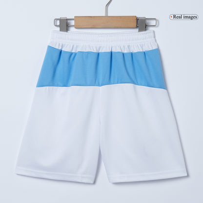 Manchester City Domicile Maillot Kit 2025/26 Enfant Bleu