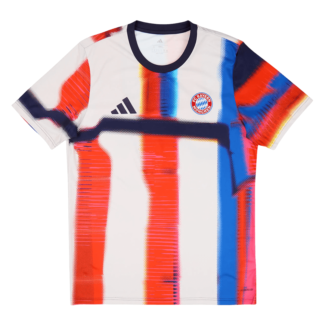 Bayern Munich Pre-Match Maillot 2025/26 Rouge&Blanc