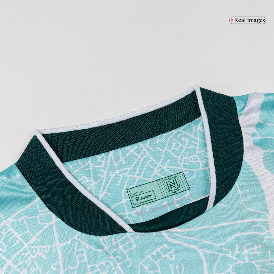 FC Nantes Extérieur Maillot 2025/26 Bleu Grande Taille