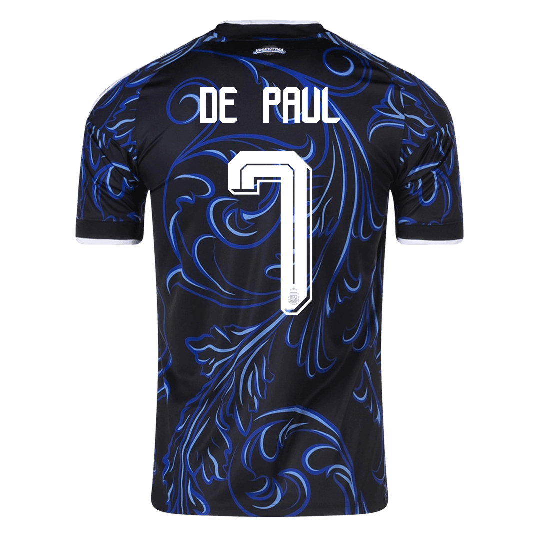 DE PAUL #7 Argentine Extérieur Maillot 2026 Noir