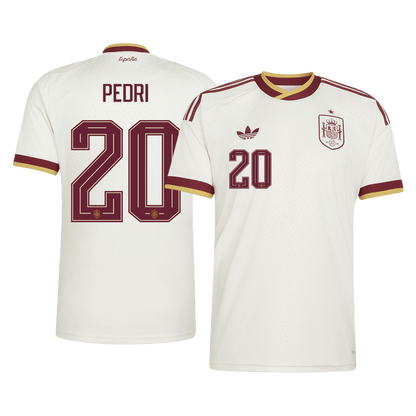 PEDRI #20 Espagne Extérieur Maillot 2026 Blanc