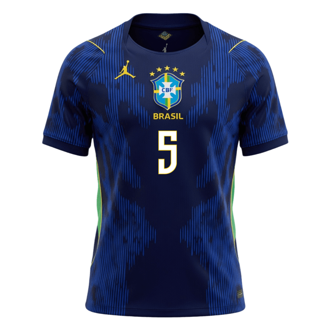 CASEMIRO #5 Brésil Extérieur Maillot 2026 Bleu marine