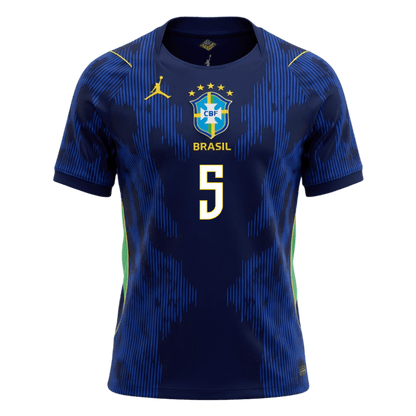 CASEMIRO #5 Brésil Extérieur Maillot 2026 Bleu marine
