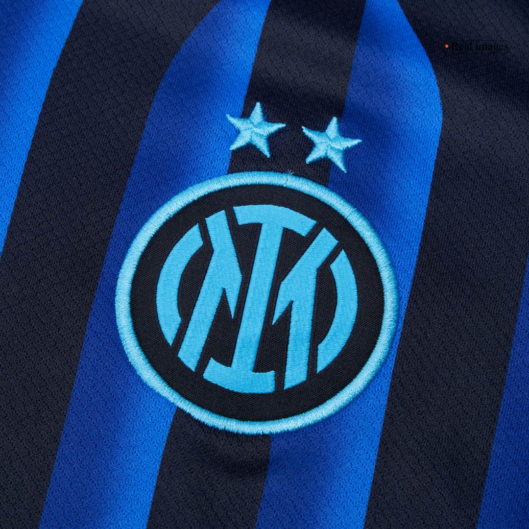 Inter Milan Domicile Maillot 2025/26 Blue&Black Grande Taille