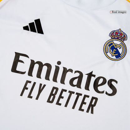 Real Madrid Domicile Maillot Manches Longues 2025/26 Blanc