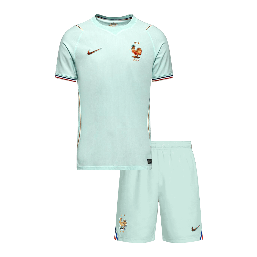 France Extérieur Maillot Kit 2026 Enfant Blanc