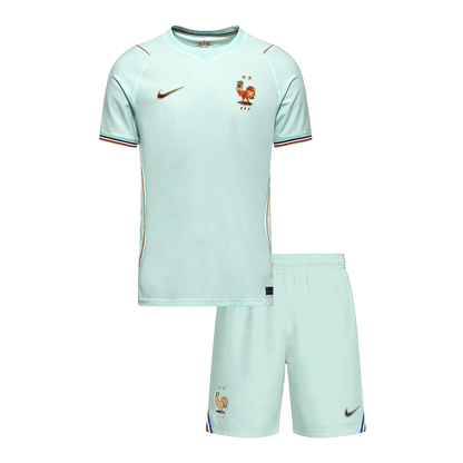 France Extérieur Maillot Kit 2026 Enfant Blanc