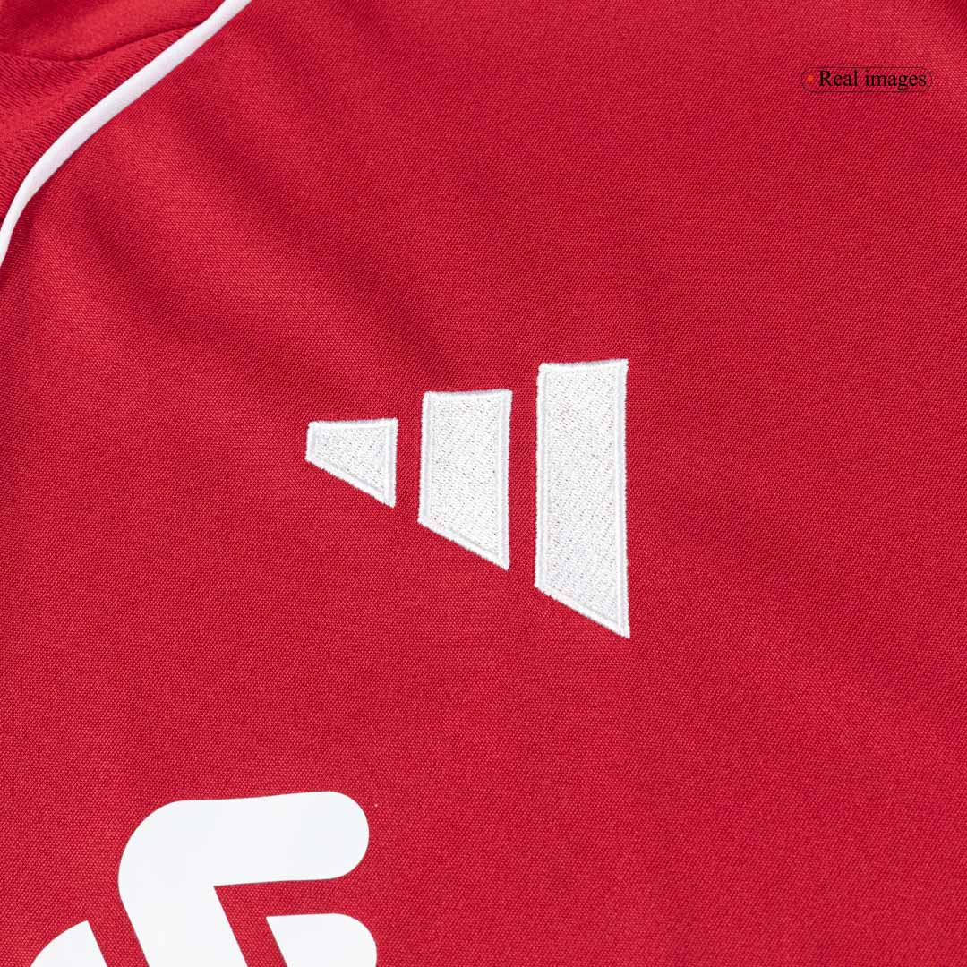 Liverpool Domicile Maillot 2025/26 Rouge