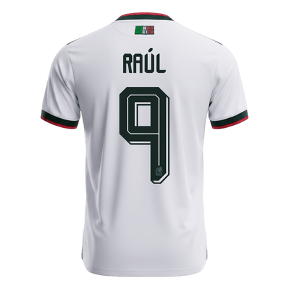 RAÚL #9 Mexique Extérieur Maillot 2026 Blanc