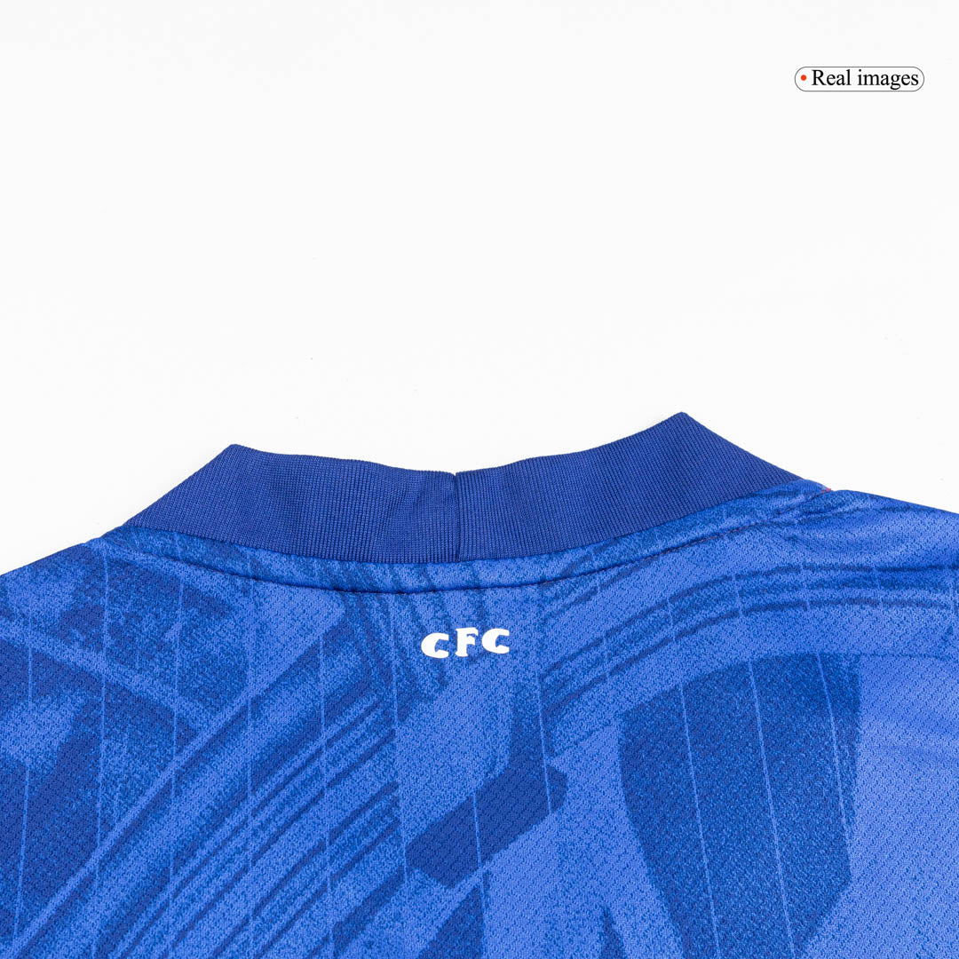 Men Chelsea Domicile Maillot Kit 2025/26 Bleu - Super