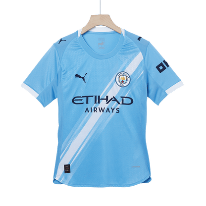 Manchester City Domicile Maillot 2025/26 Bleu Joueur