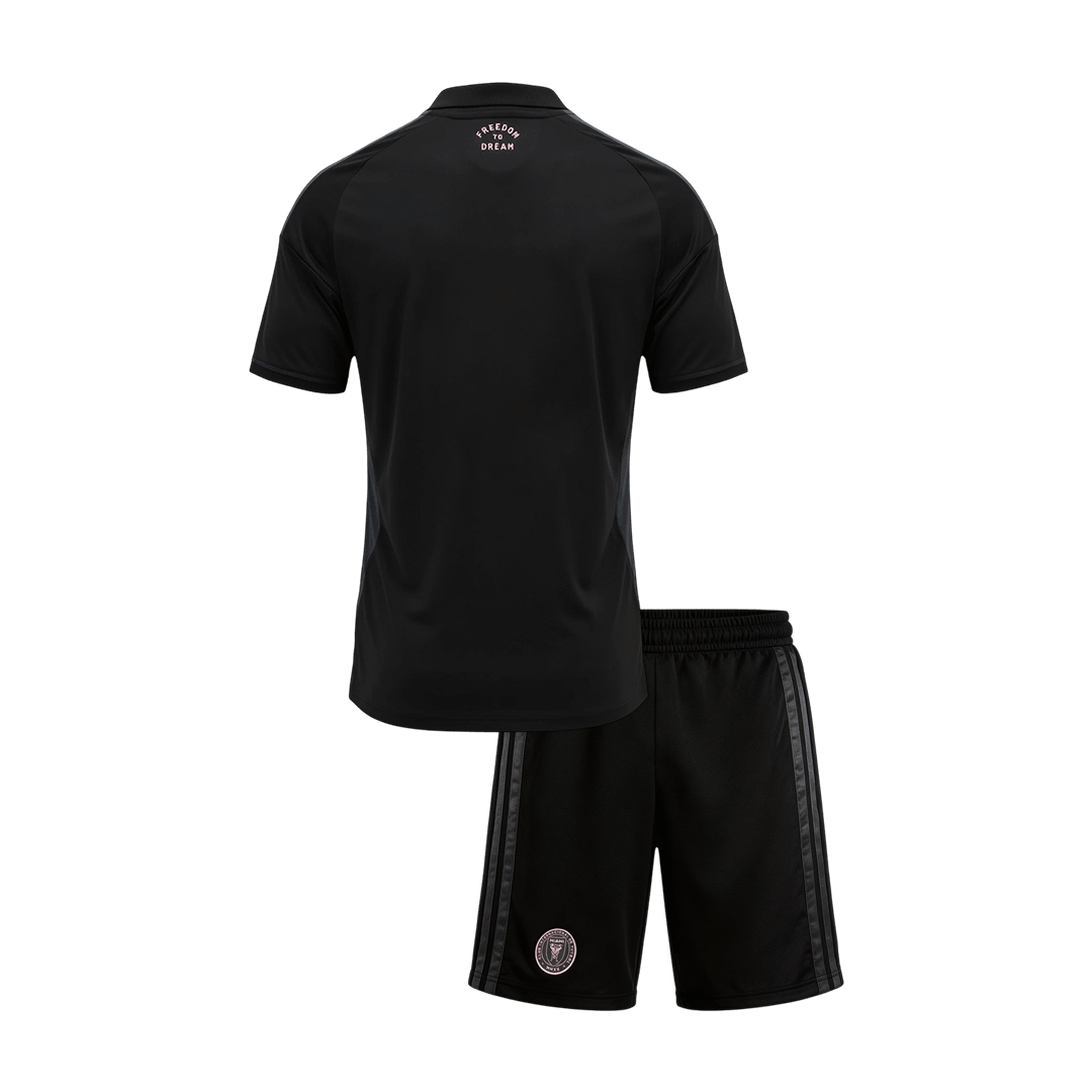 Inter Miami CF Extérieur Maillot Kit 2026 Enfant Noir
