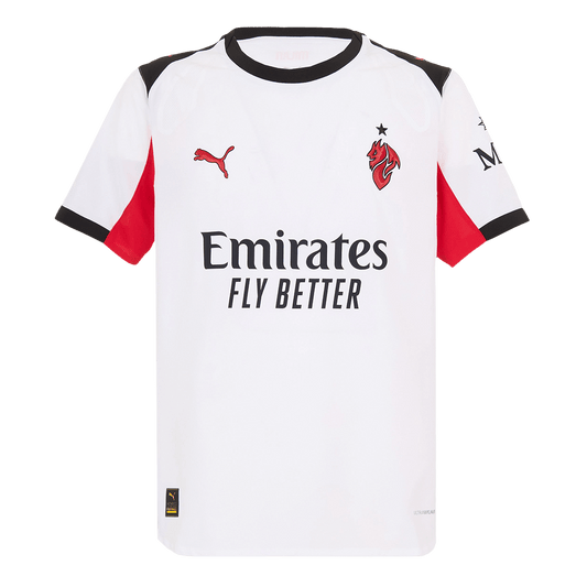 AC Milan Extérieur Maillot 2025/26 Blanc Joueur