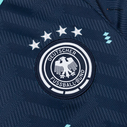 Allemagne Extérieur Maillot 2026 Bleu marine Grande Taille