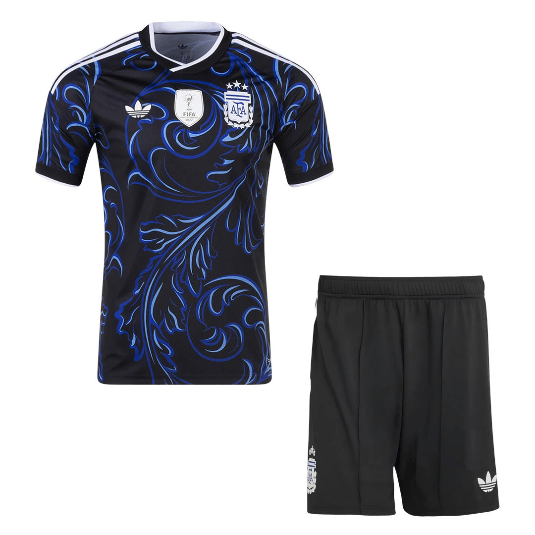 Argentine Extérieur Maillot Kit 2026 Noir