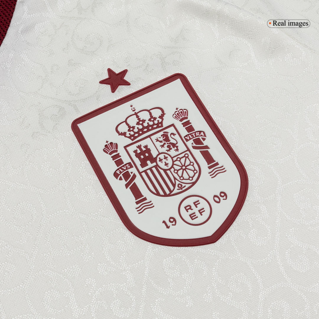 Espagne Extérieur Maillot 2026 Blanc Joueur